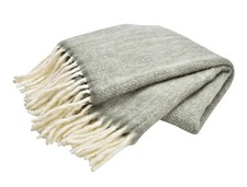 Flauschige Mohairdecke