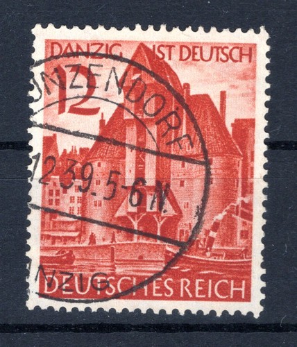 Danzig stempel kunzendorf auf - danzig,