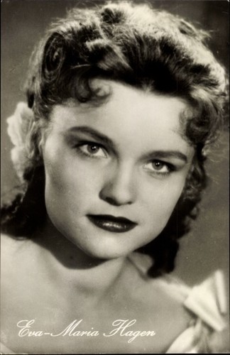 Schauspielerin eva maria - ak,