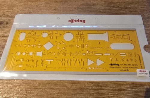 Rotring zeichenschablone - rotring,