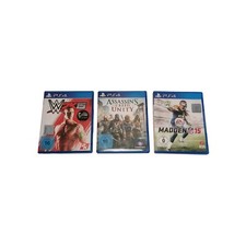 3x PS4 Spiele Assassin's Creed Unity  W2K15 / Madden 15 NFL TOP #5664