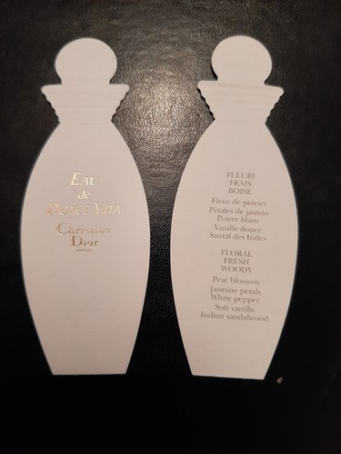 Carte parfumée parfum card - carte,