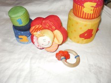 HABA  Fidelia Greifling Sigikid Stapelturm 1,2,3,4  Baby Kleinkind Konvolut