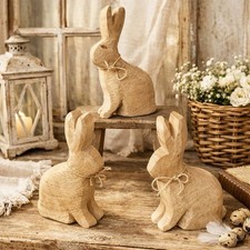 Holz Hase aus Massivholz –