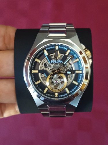 Bulova automatic skeleton 46mm - bulova,