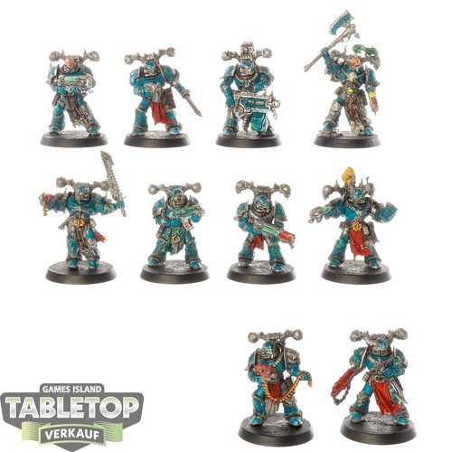 Chaos space marines - marines, 10x