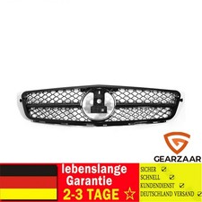 Kühlergrill Frontgrill passt für Mercedes-Benz W204 C204 C63 S204 Coupe Schwarz