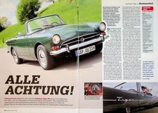 Oldtimer Praxis 2792) Sunbeam Tiger 260 mit 160PS Restaurierung - ein interessan
