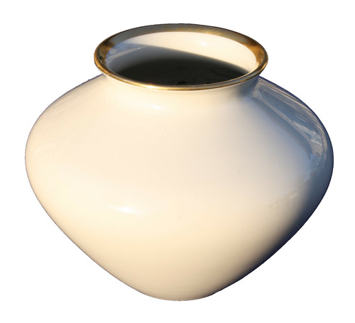 Vase porzellan bauchig - porzellan,