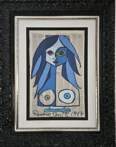 Romero britto deep blue - britto,