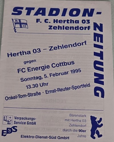 1994 reg nord - nord, hertha