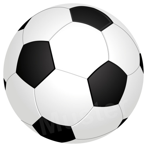 Fußball eßbar muffin - fußball,