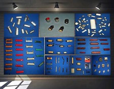 Radiowerkstatt - Konvolut Widerstände 9x - Dachbodenfund nicht getestet -