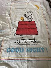 Vintage Bettwäsche Snoopy / Peanuts