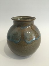 Studio Keramik Vase Laufglasur