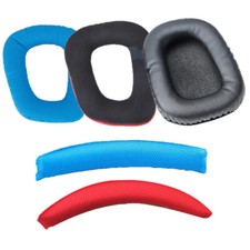 Ersatz-Ohrpolster Weiches Kissen für Logitech G35 G930 G430 G231 G331 Kopfhörer