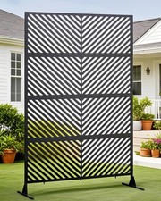 Metall Sichtschutz Zaun Garten