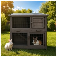 Kleintierstall aus Holz in