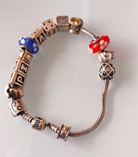 Charm armband schlangenkette - charm-armband,