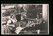 Paulchen und Partnerin aus dem Frohnauer Hammer, Ansichtskarte 