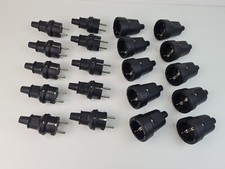 10 x Schuko Gummi Kupplung
