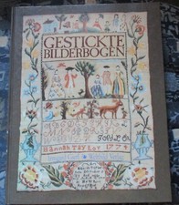 Gestickte bilderbogen alte - -,