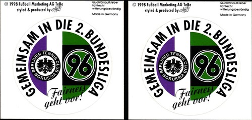 Aufkleber aufstieg 97 98 - x, 97/98"