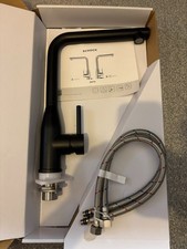 Schock Keto. Hochdruck Armatur, Festauslauf, Schwarz, neu