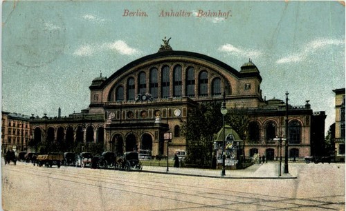 Berlin anhalter bahnhof - -,