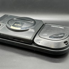 Sega Mega Drive 1 + Sega Mega CD 2 mit Chip - Multi Region