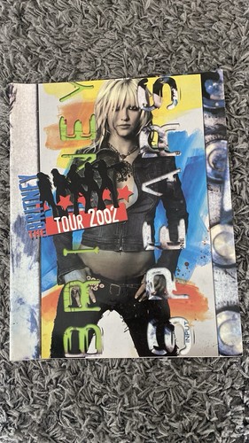 Britney spears tour book 2002 - tour,