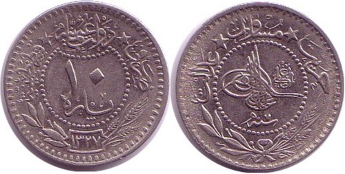 Türkei para 1915 - türkei,