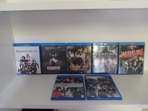 Resident evil blu ray sammlung - resident,