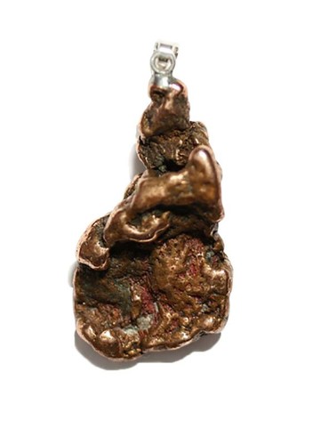Kupfer nugget ketten - kupfer,