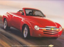 CHEVY CHEVROLET SSR 5300 V8 26x30cm Prospekt Brochure 2003 USA G