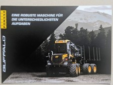 PONSSE BUFFALO Forwarder Holz Baum Rückezug Forstmaschinen Prospekt Schlepper