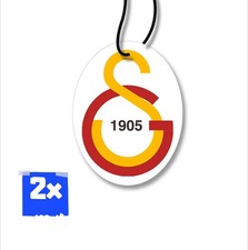 2x GALATASARAY Duftbaum/Auto Lufterfrischer/Schwarz Eis