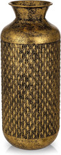 Rustikale Metallvase 40 cm