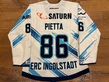 ORIGINAL GAMEWORN TRIKOT 20/21 - ERC INGOLSTADT - KEV Krefeld Pinguine - PIETTA