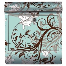 Briefkasten Florales Muster
