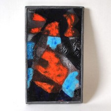 Abstraktes EMAILLE-WANDBILD