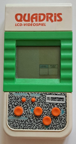 Quadris lcd videospiel retro - quadris, lcd-videospiel