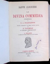 Dante Alighieri: La divina commedia commentata Scartazzini, G.A., G. Vandelli un