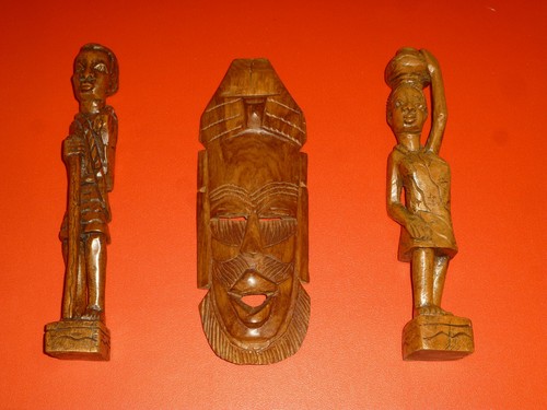 Afrikanische figur holzfigur - figur,