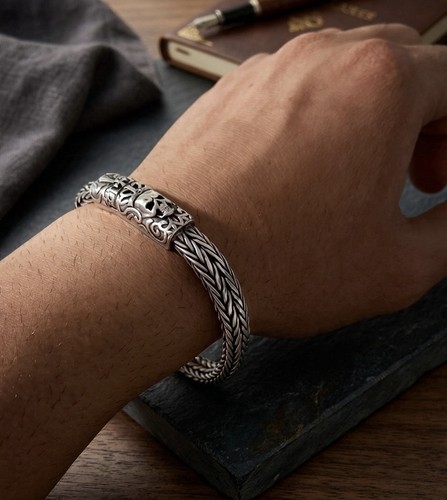 925 silber armband wikinger - silber,