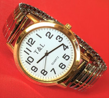 Quarz Uhr Flexband Edelstahl