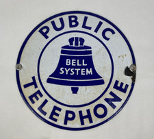 Emaille Schild Public