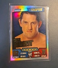 WWE Topps Slam Attax Rumble WADE BARRETT Wrestling Champion Foil Card Refractor