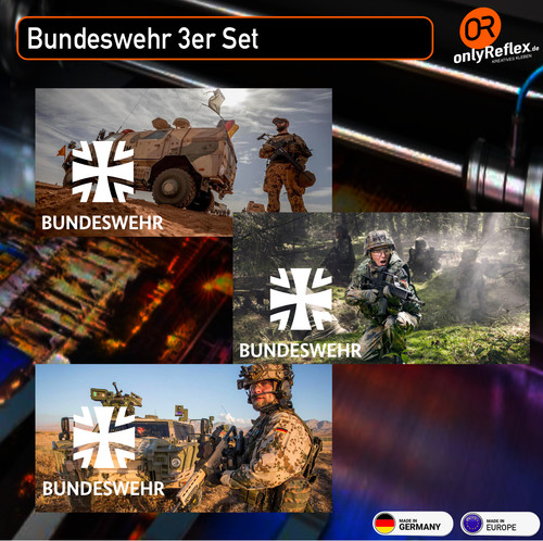 Bundeswehr 3er sortiment - sortiment,