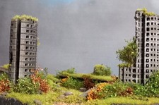 Postapokalyptische Ruinenstadt